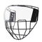 Clear Ice Hockey Cage With Visor For Senior And Youth