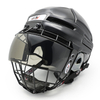 High-Impact Anti-Fog Smoke Junior Hockey Visor Steel Cage