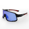 UV Protection Black Frame Revo Blue Lens Sports Glasses