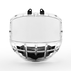 Anti-Fog Polycarbonate Junior Full Face Hockey Shield