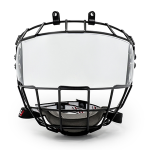 Anti-Fog Visor & Steel Frame Youth Ice Hockey Cage