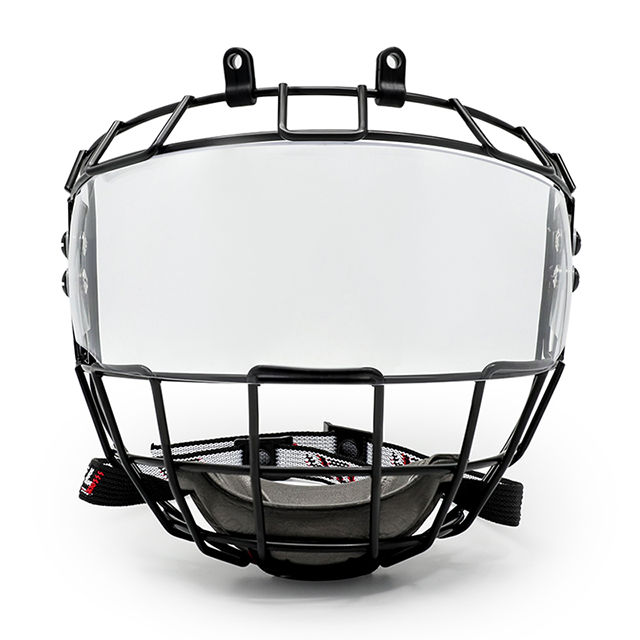 Anti-Fog Visor & Steel Frame Youth Ice Hockey Cage