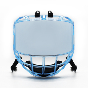 Clear Vision Blue Polycarbonate Ice Hockey Full Face Cage