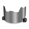 New Metallic Silver American Football Visor