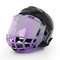 Purple Senior Hockey Helmet with Integrated One-Piece Lens