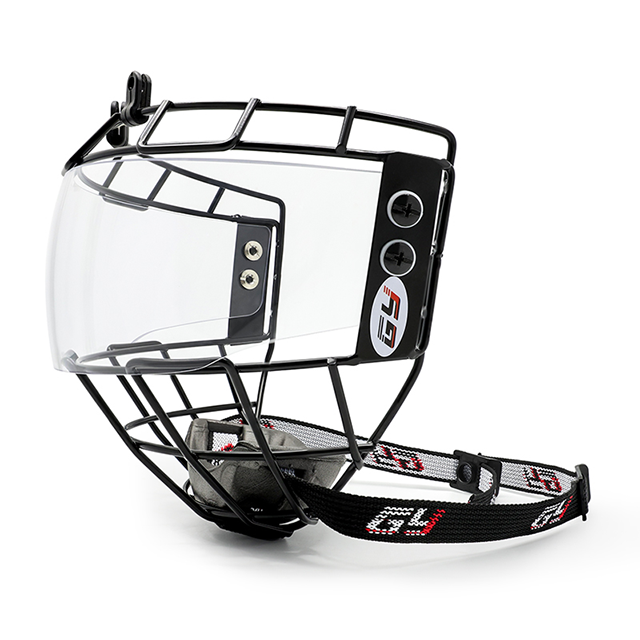 Anti-Fog Visor & Steel Frame Youth Ice Hockey Cage