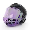 Lightweight Revo Purple Ice Hockey Cage with Anti-Fog Lens