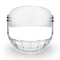 Ice Hockey Helmet Half-Face Cage Featured with Mouth Tooth and Lip Guard