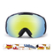 Elastic Strap Anti-Fog Snow Ski Goggles