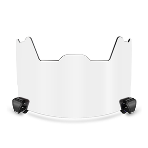 Lightweight Scratchproof Clear Polycarbonate Football Visor