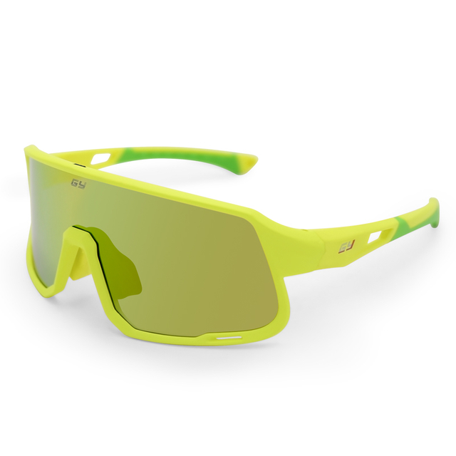 High-Performance Revo Gold Lens Yellow Frame Sports Glasses