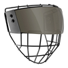 High-Impact Anti-Fog Smoke Ice Hockey Visor Cage Combo