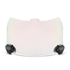 Premium Clear Revo Red Anti-Glare American Football Visor