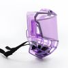 Lightweight Revo Purple Ice Hockey Cage with Anti-Fog Lens