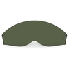 Scratch-Resistant UV Protection Green Aviation Helmet Visor