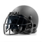 Dark Blue Football Helmet Visor with Black Clips