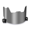 New Metallic Silver American Football Visor