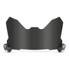UV Protective Polycarbonate Black American Football Visor