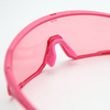 Fashionable Pink Sports Glasses for Cycling and Running