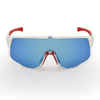 UV Protection Clear Frame Revo Ice Blue Lens Sports Glasses