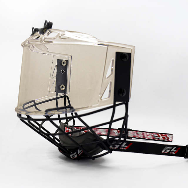 Protective Smoke Anti-Fog Full Face Ice Hockey Helmet Cage