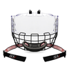 Clear Shield & Steel Protection Anti-Fog Hockey Face Cage