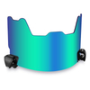 Revo green American football helmet visor