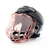 Lightweight Anti-Fog Polycarbonate Pink Ice Hockey Face Cage