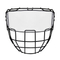 Clear Ice Hockey Cage With Visor For Senior And Youth