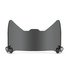 Polycarbonate Glare Reduction Black Football Helmet Visor
