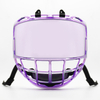 Lightweight Revo Purple Ice Hockey Cage with Anti-Fog Lens