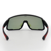UV Protection Black Frame Revo Blue Lens Sports Glasses