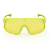 High-Contrast Yellow Sports Glasses for Cycling and Running