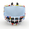 Junior Graphic Frame Polycarbonate Anti-Fog Ice Hockey Cage