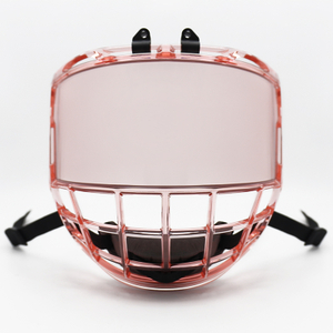 Lightweight Anti-Fog Polycarbonate Pink Ice Hockey Face Cage