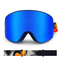 Hard Coating Durable Adults Ski Goggles