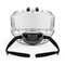 Newest Youth Full-face Protection Ice Hockey Helmet Cage With Detachable Visor Set