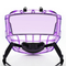 Purple Senior Hockey Helmet with Integrated One-Piece Lens