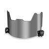 Impact Resistant Mirror Silver Anti-Glare Football Visor