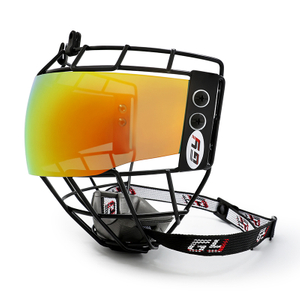 Face Protection Revo Red Anti-Fog Junior Hockey Visor Cage