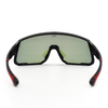 Stylish UV400 Revo Purple Lens Black Frame Sports Glasses