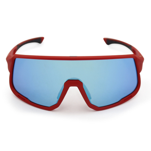 High-Performance Revo Ice Blue Lens Red Frame Sports Glasses