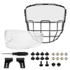 Steel Wire Replaceable Anti-Fog Visor Hybrid Hockey Cage Set