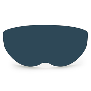 UV-Protected Dark Tinted Anti-Glare Aviation Helmet Visor