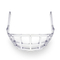 Ice Hockey Helmet Half-Face Cage Featured with Mouth Tooth and Lip Guard