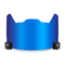 Blue-Purple American Football Visor For Senior