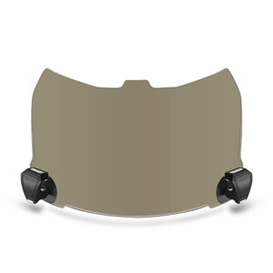 Lightweight High-Impact Smoke American Football Helmet Visor