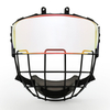 High-Clarity Anti-Fog Revo Red Ice Hockey Cage Visor Combo