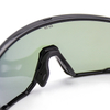 Stylish UV400 Revo Purple Lens Black Frame Sports Glasses