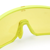 High-Contrast Yellow Sports Glasses for Cycling and Running